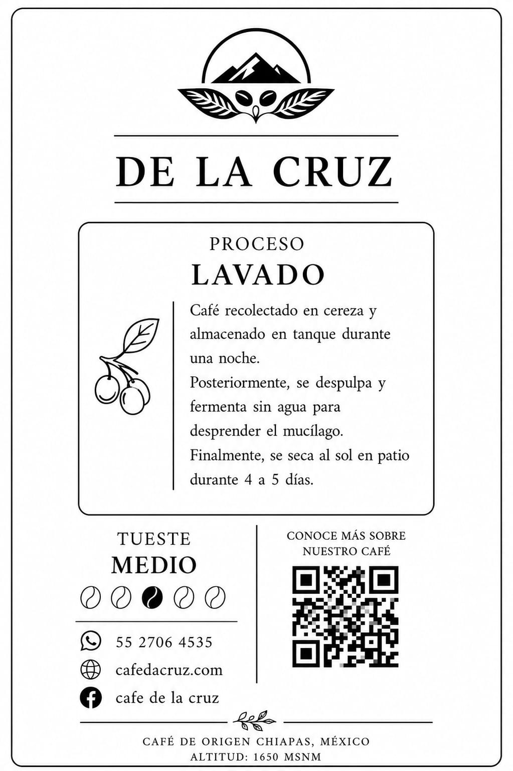 CAFE ARTESANAL - PROCESO LAVADO