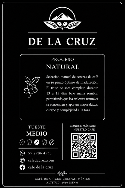 CAFE ARTESANAL - PROCESO NATURAL